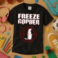 Freeze Gopher Target Kids T-Shirt thumb 3
