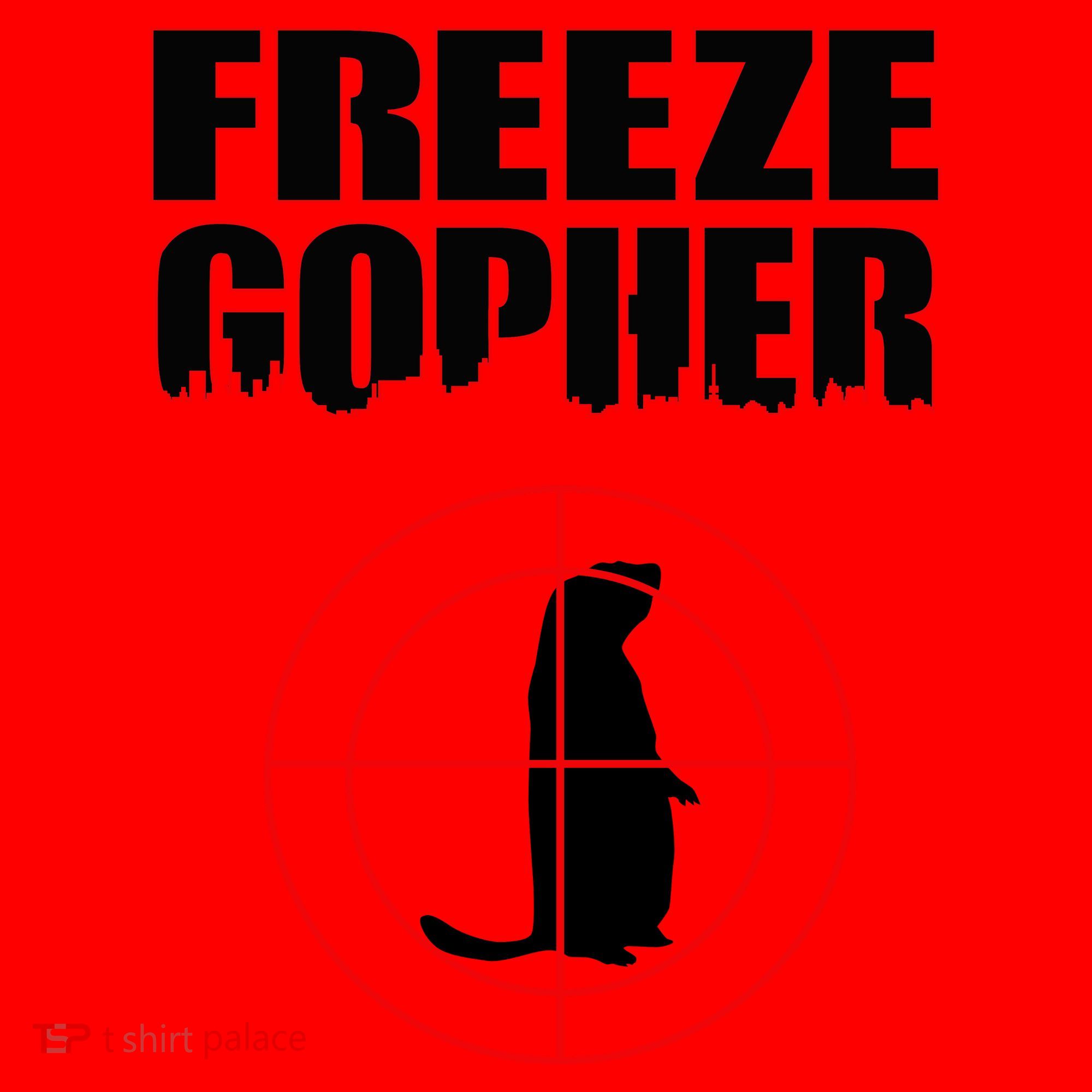 Freeze Gopher Target Santa Hat