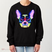 French Bulldog Geometric Women's Sweatshirt thumb 0