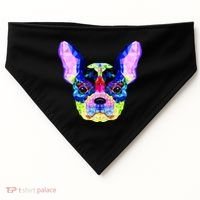 French Bulldog Geometric USA-Made Doggie Bandana thumb 0