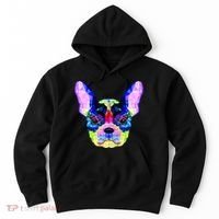 French Bulldog Geometric Hoodie thumb 0