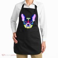 French Bulldog Geometric Apron thumb 2