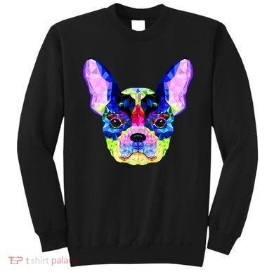 French Bulldog Geometric Sweatshirt