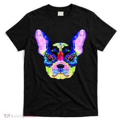 French Bulldog Geometric T-Shirt