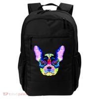 French Bulldog Geometric Backpack thumb 0