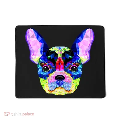 French Bulldog Geometric Mousepad