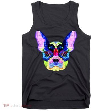 French Bulldog Geometric Tank Top