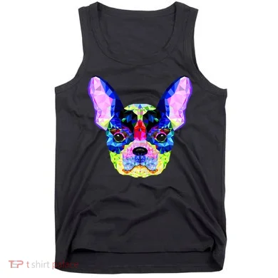 French Bulldog Geometric Tank Top