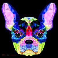 French Bulldog Geometric Tank Top thumb 6