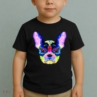 French Bulldog Geometric Toddler T-Shirt thumb 2
