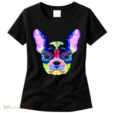 French Bulldog Geometric Women's T-Shirt