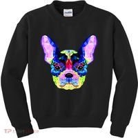 French Bulldog Geometric Kids Sweatshirt thumb 0