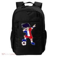 French Dabbing Soccer Boy France Backpack thumb 0