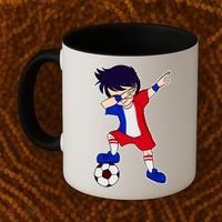 French Dabbing Soccer Boy France Coffee Mug thumb 2