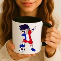 French Dabbing Soccer Boy France Coffee Mug thumb 3
