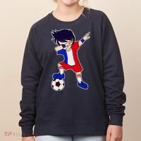 French Dabbing Soccer Boy France Women's Sweatshirt thumb 0