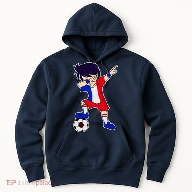 French Dabbing Soccer Boy France Hoodie