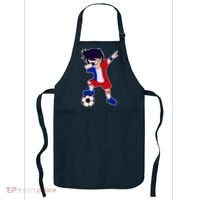 French Dabbing Soccer Boy France Apron thumb 0