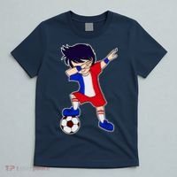 French Dabbing Soccer Boy France T-Shirt thumb 5