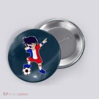 French Dabbing Soccer Boy France Button thumb 0