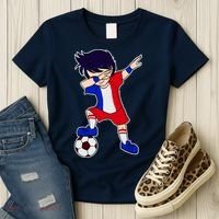 French Dabbing Soccer Boy France Women's T-Shirt thumb 3