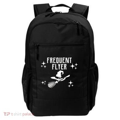 Frequent Flyer Funny Witch Halloween Backpack