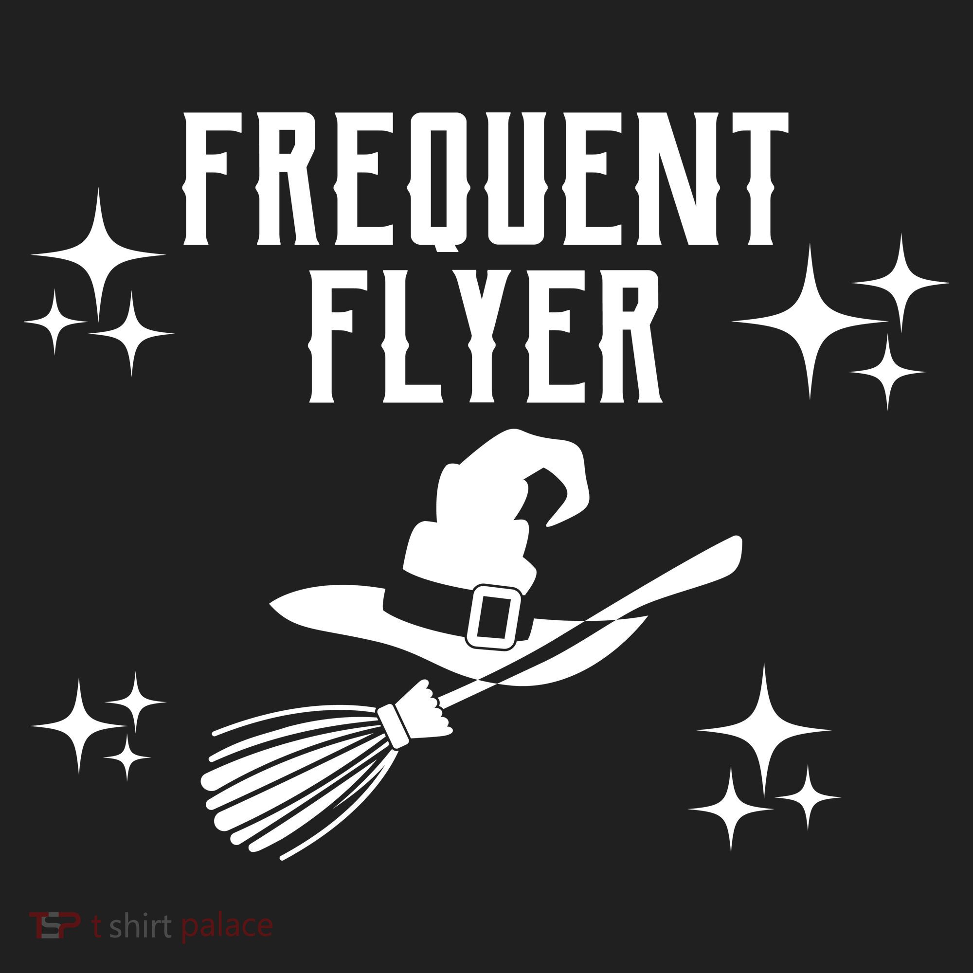 Frequent Flyer Funny Witch Halloween Beanie