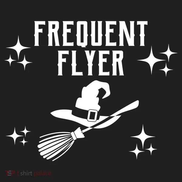 Frequent Flyer Funny Witch Halloween Tumbler