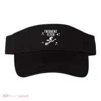 Frequent Flyer Funny Witch Halloween Visor thumb 0