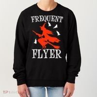 Frequent Flyer Witch Women's Sweatshirt thumb 0