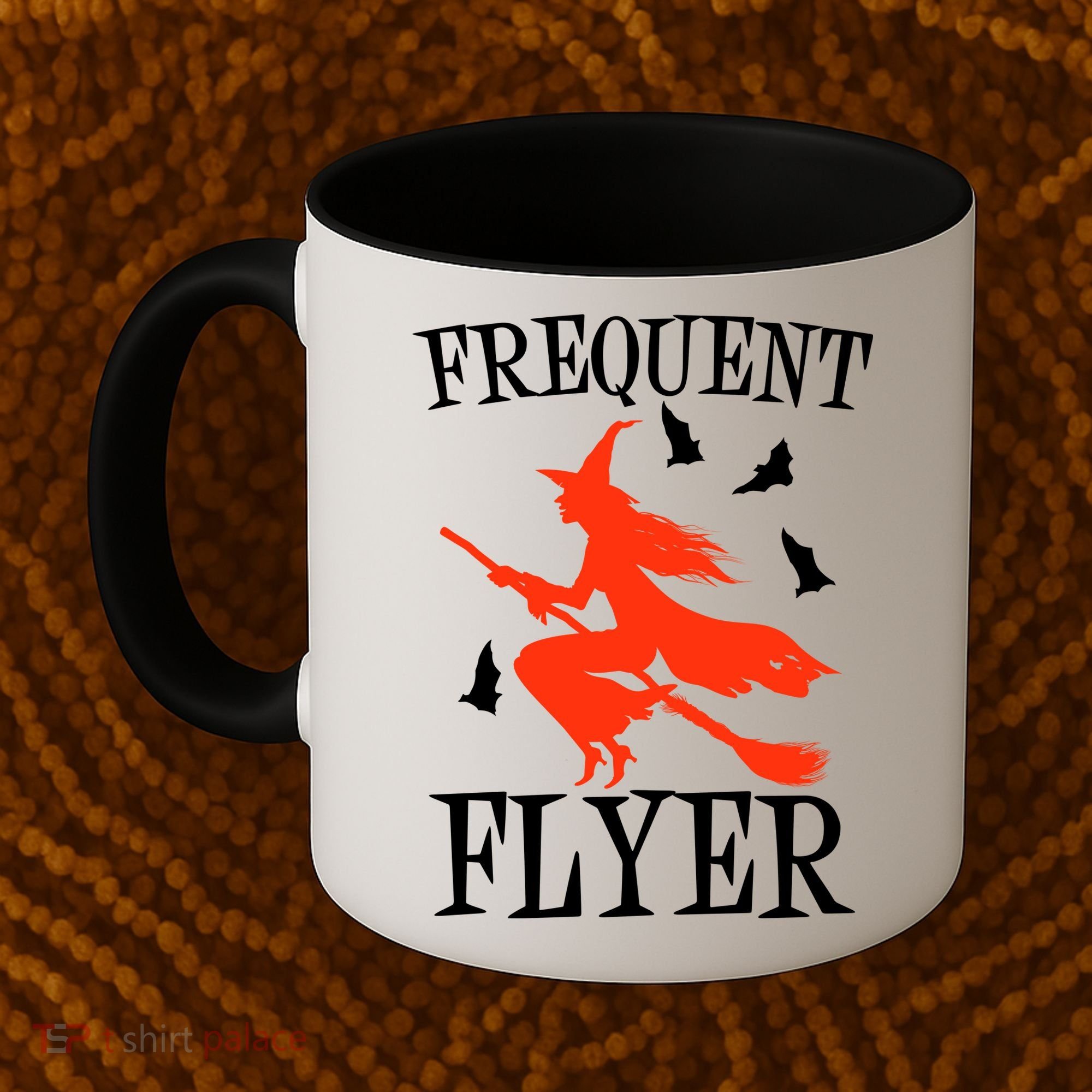 Frequent Flyer Witch Coffee Mug
