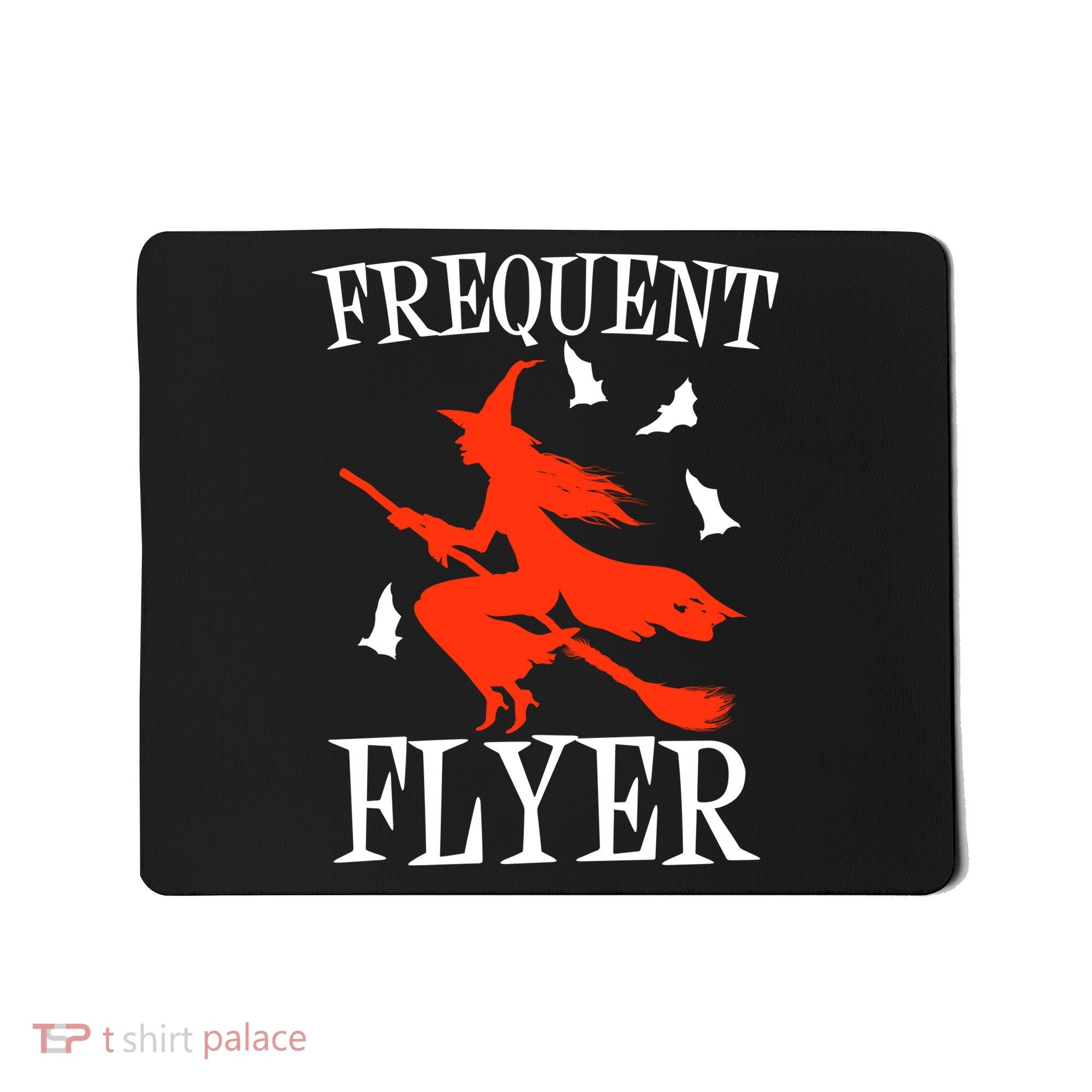 Frequent Flyer Witch Mousepad