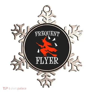 Frequent Flyer Witch Ornament