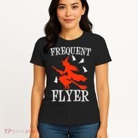 Frequent Flyer Witch Women's T-Shirt thumb 4