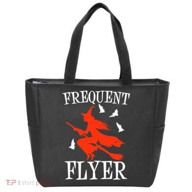 Frequent Flyer Witch Tote Bag