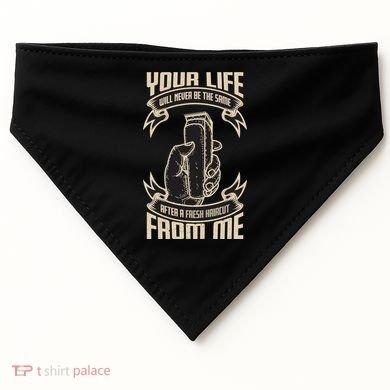 Fresh Haircut USA-Made Doggie Bandana