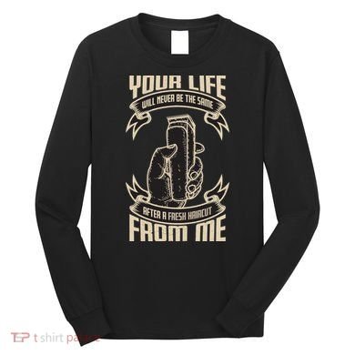 Fresh Haircut Long Sleeve Shirt