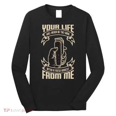 Fresh Haircut Long Sleeve Shirt