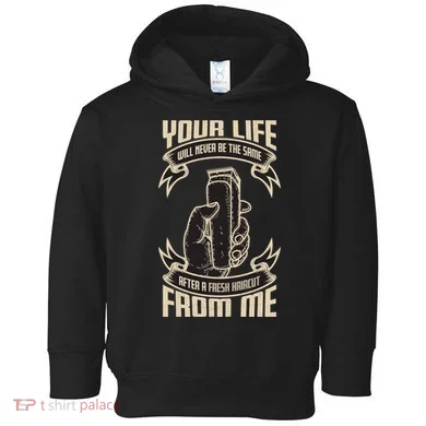 Fresh Haircut Toddler Hoodie