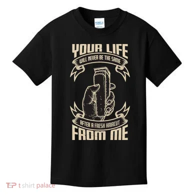Fresh Haircut Kids T-Shirt