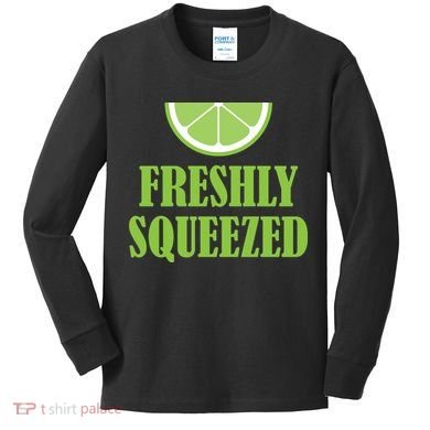 Freshly Squeezed Kids Long Sleeve Shirt