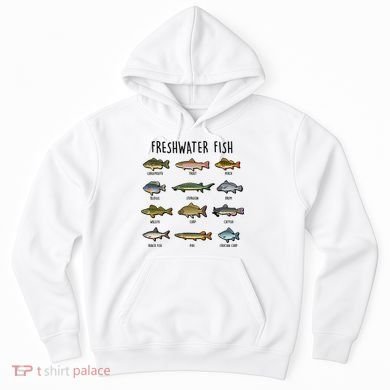 Freshwater Fish - 100 Different Types Hoodie