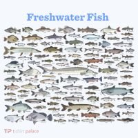 Freshwater Fish - 100 Different Types Long Sleeve Shirt thumb 2