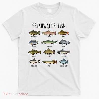 Freshwater Fish - 100 Different Types T-Shirt