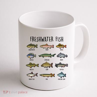 Freshwater Fish - 100 Different Types Coffee Mug back