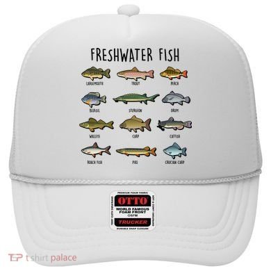 Freshwater Fish - 100 Different Types Hat