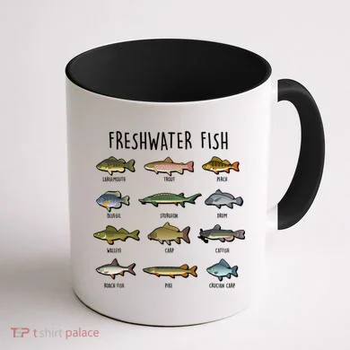 Freshwater Fish Coffee Mug back