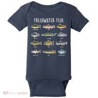 Freshwater Fish Baby Bodysuit thumb 0