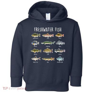 Freshwater Fish Toddler Hoodie