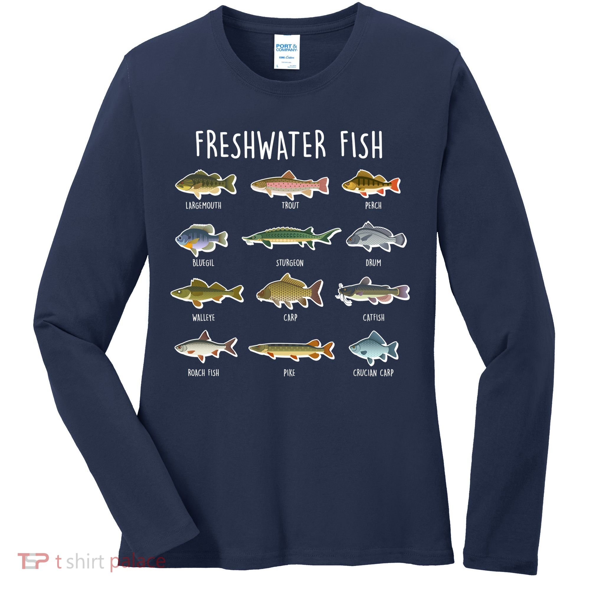Freshwater Fish Women's Long Sleeve Shirt